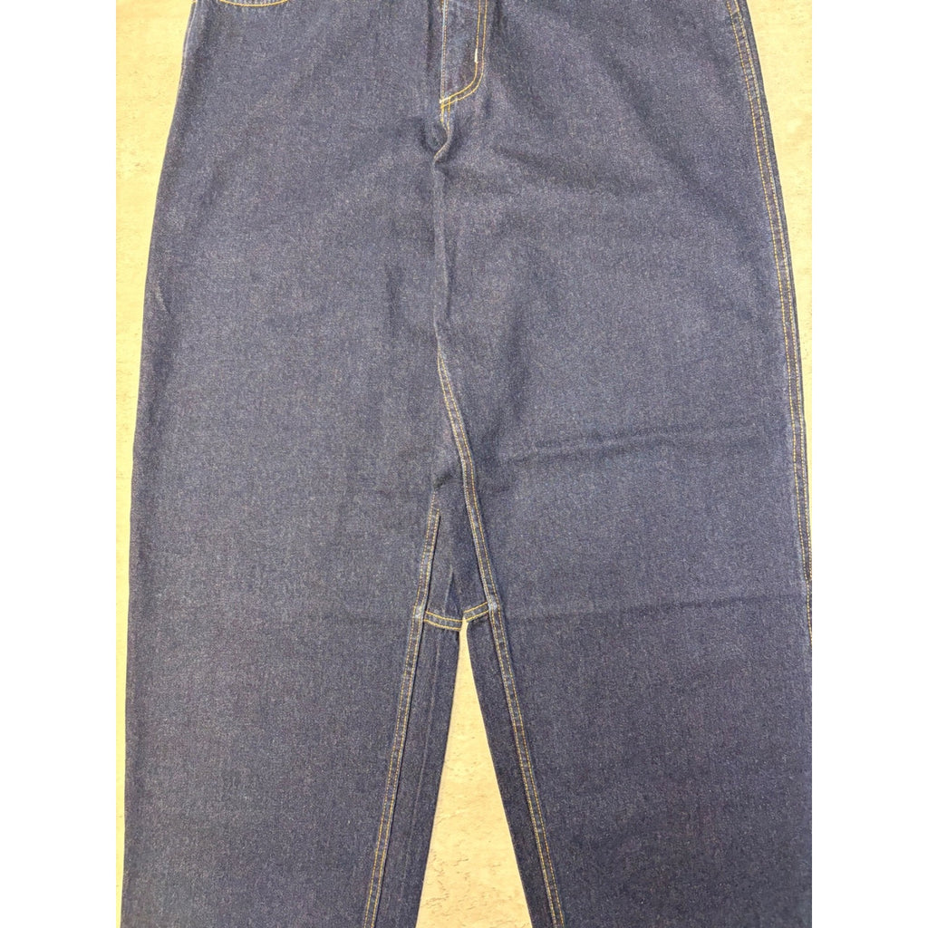 Vintage Y2K Icewear Contrast Stitched Dark Wash Denim Pants Size 36x34
