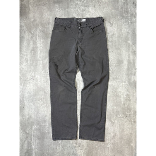 Vintage Carhartt Relaxed Fit Canvas Workwear Five Pocket Pants Size 33 Gray