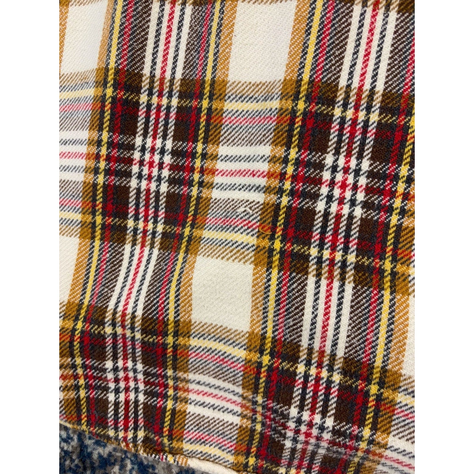 Vintage 90s Outdoor Exchange Plaid Long Sleeve Flannel Button Up Shirt Sz Large