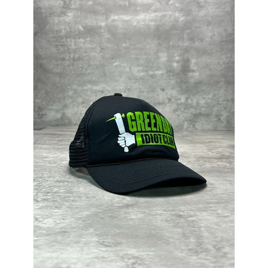 Vintage Green Day Idiot Club Rock Band Music Trucker Snapback Hat OSFA