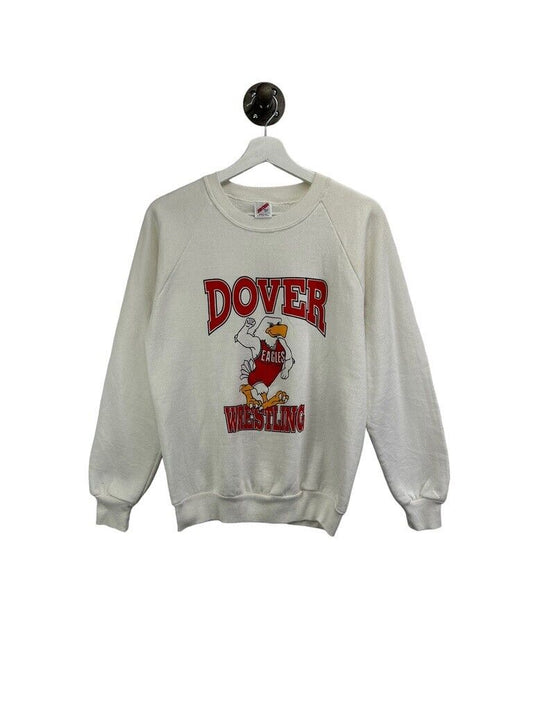 Vintage 80s/90s Dover Eagles Wrestling Collegiate Graphic Sweatshirt Size Medium