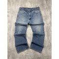 Vintage 90s Levis 517 Red Tab Medium Wash Boot Cut Denim Pants Size 36