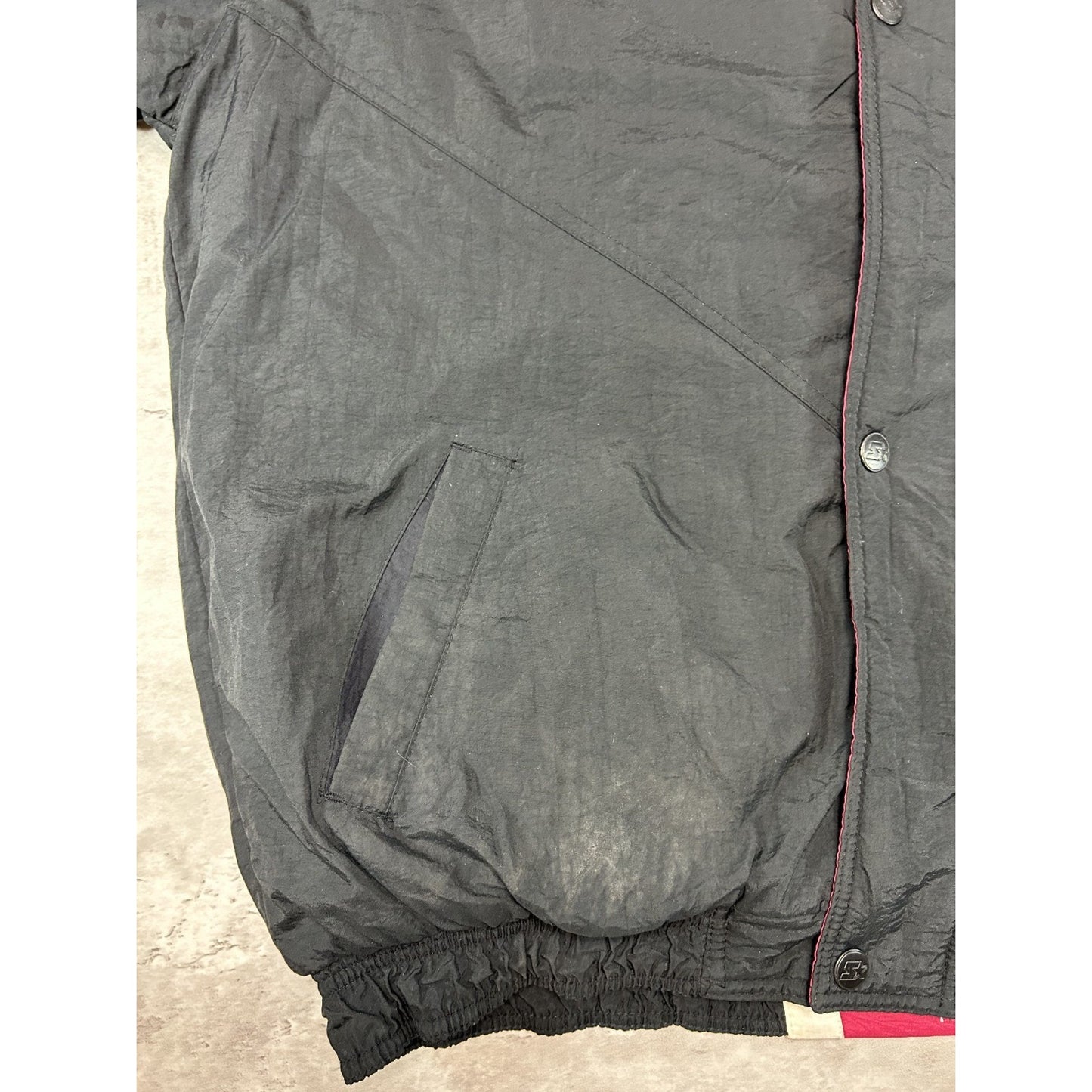 Vintage 1996 Hamilton Tiger Cats CFL Grey Cup Insulated Starter Jacket Sz Large