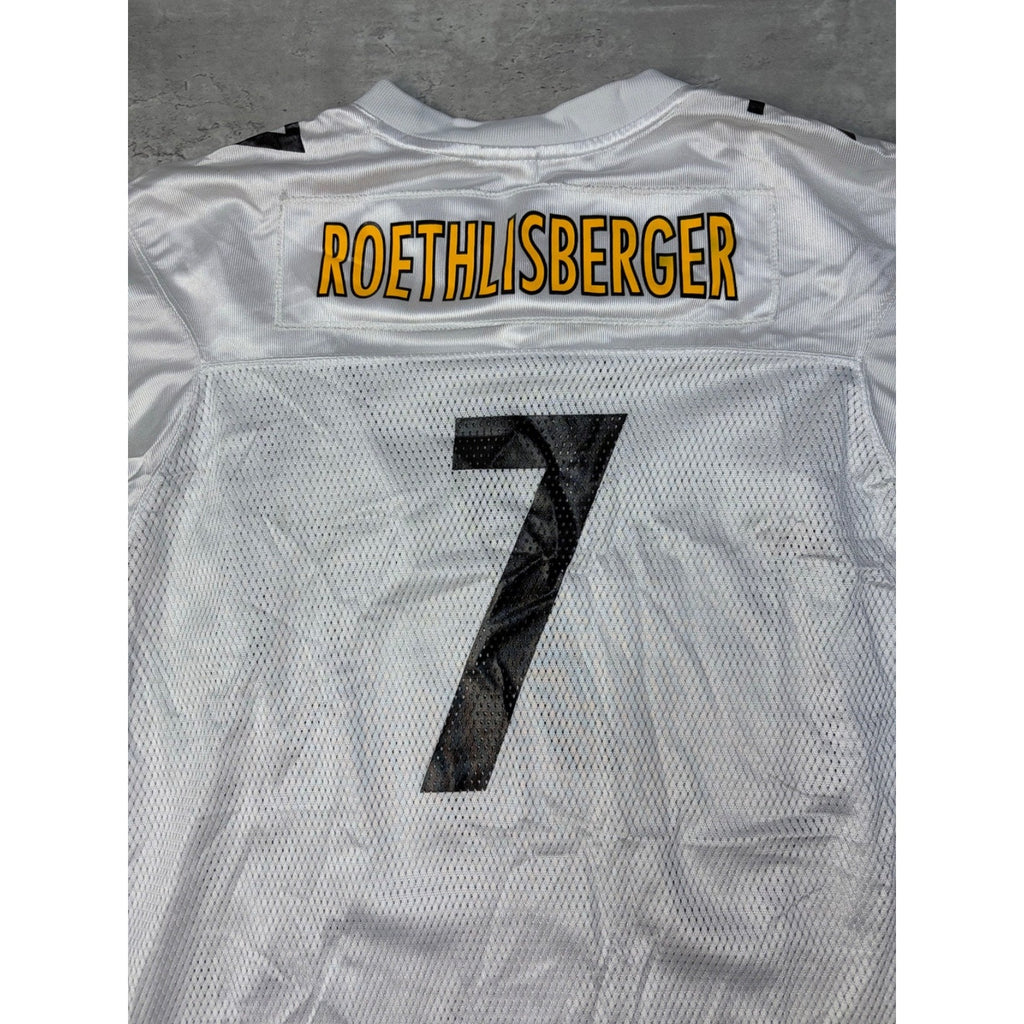Vintage Ben Roethlisberger #7 Pittsburgh Steelers NFL Reebok Jersey Sz XL YOUTH
