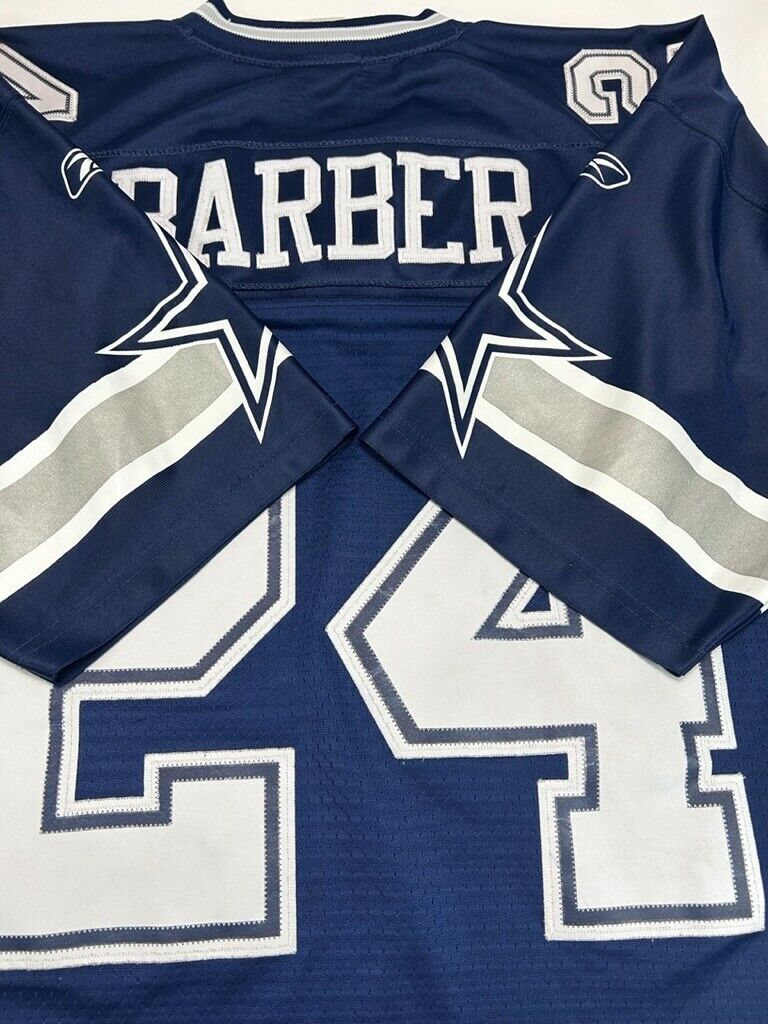 Marion Barber #24 Dallas Cowboys NFL Football Reebok Jersey Size XL Blue