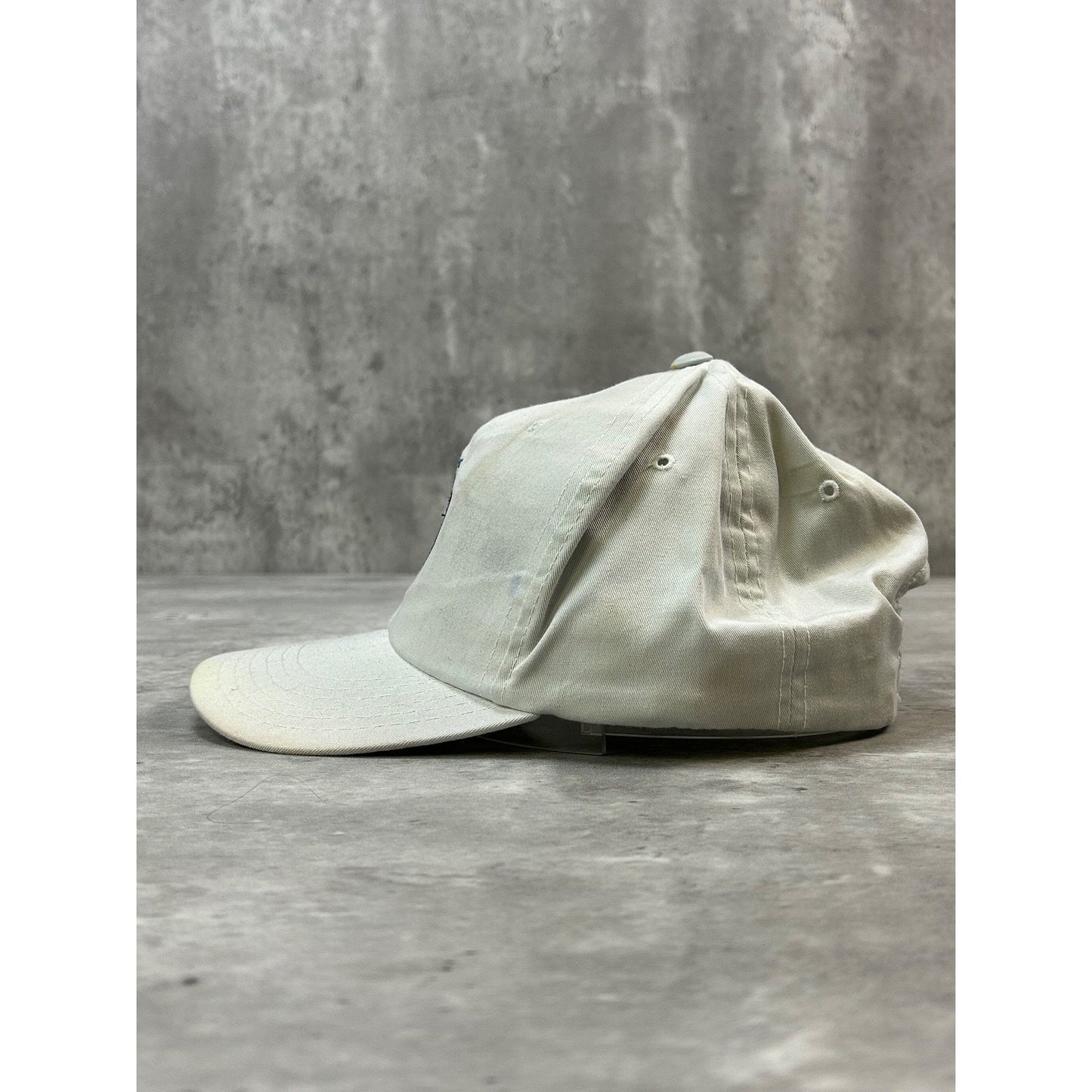 Vintage 1993 Quebec Nordiques NHL Embroidered Spellout Snapback Hat OSFA