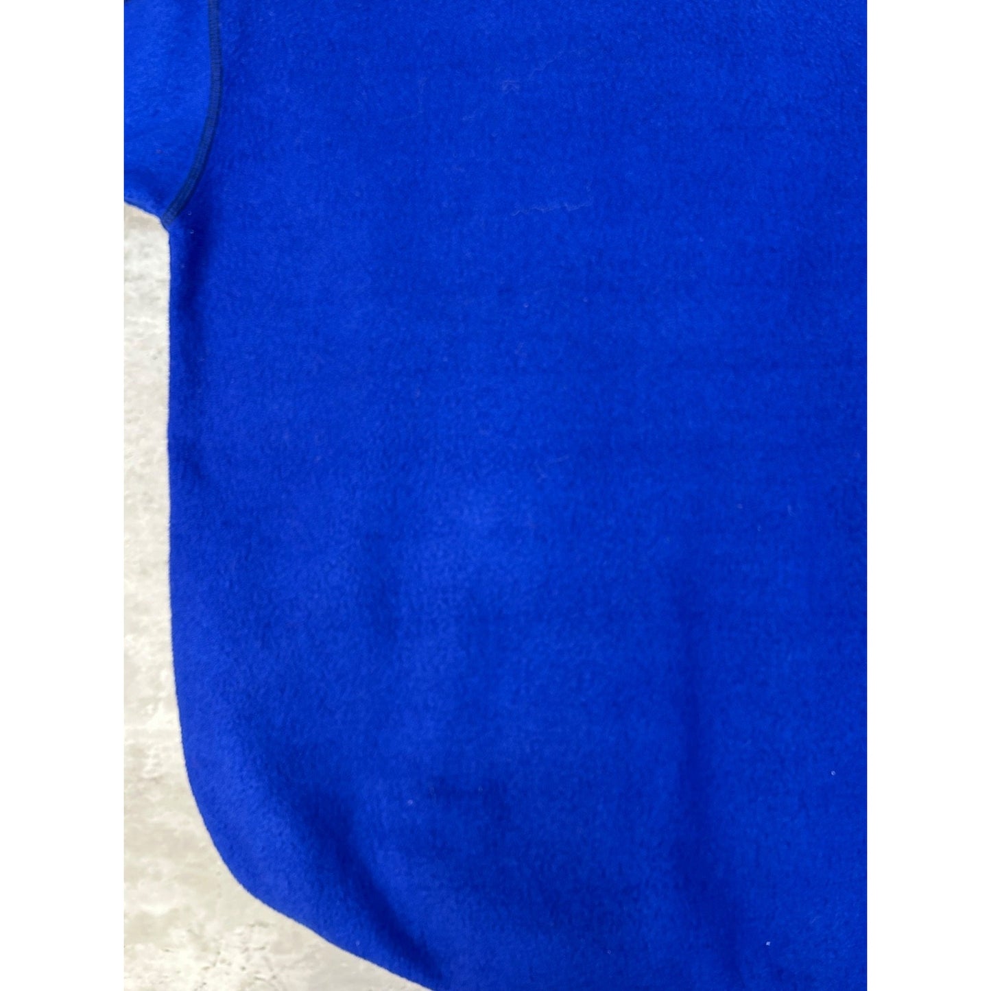 Vintage USA Embroidered Arc Spellout 1/4 Zip Fleece Sweatshirt Size 2XL