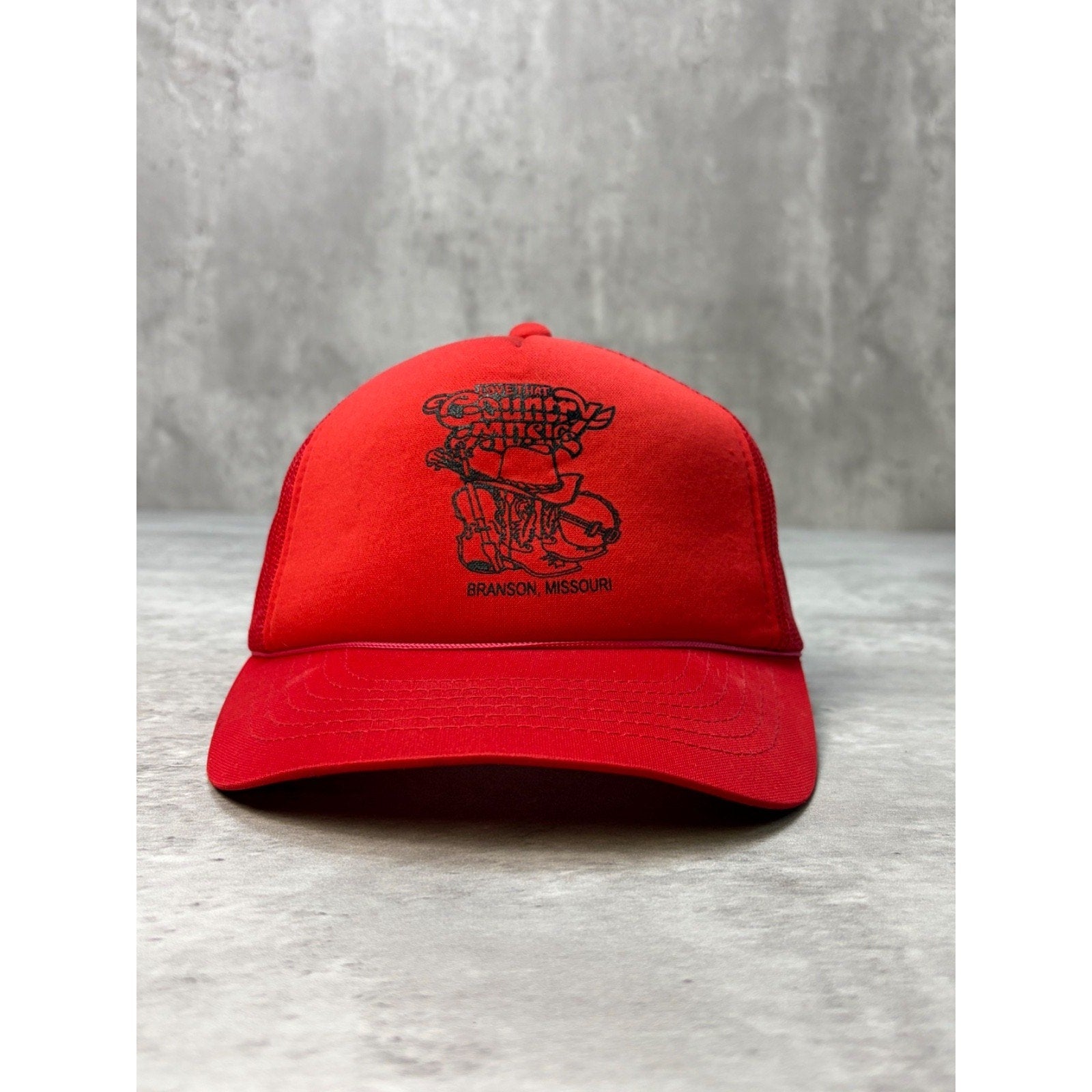 Vintage 90s Love That Country Music Branson Missouri Snapback Hat OSFA