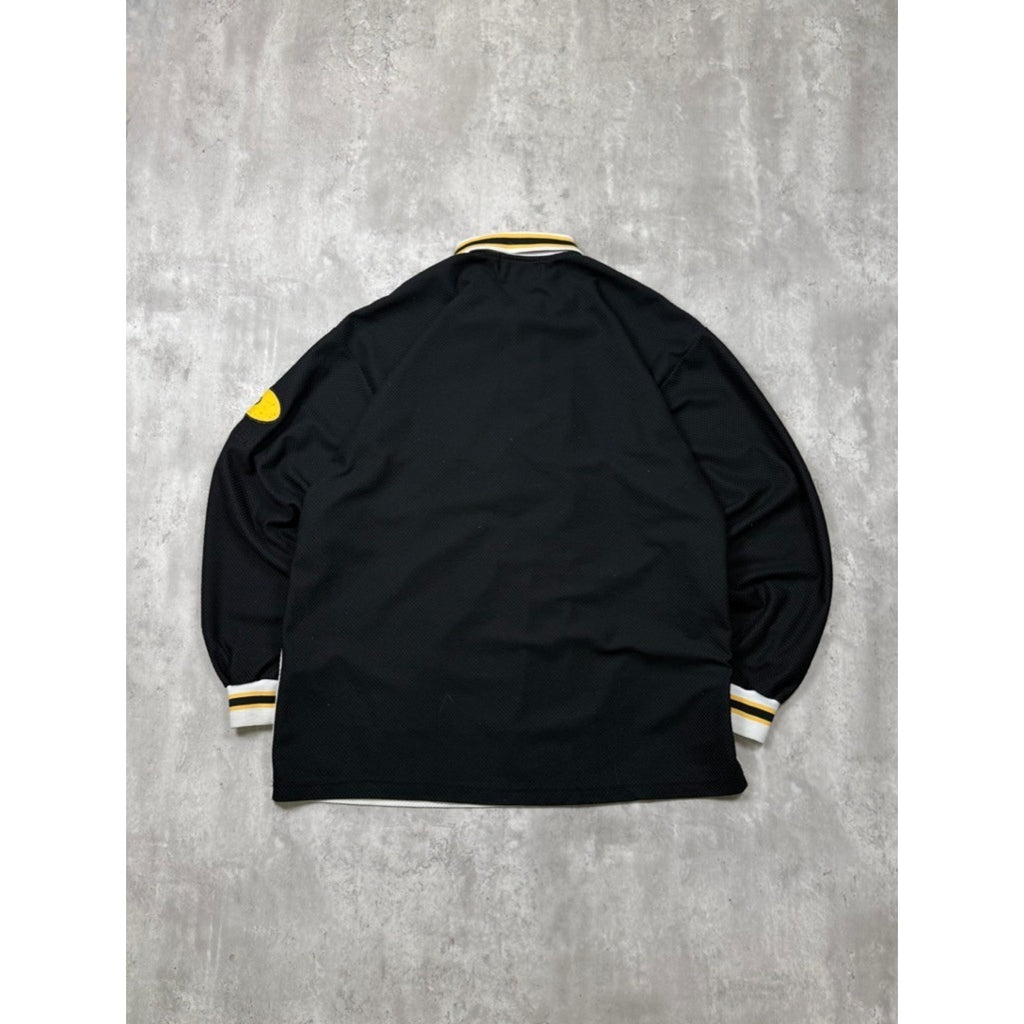 Vintage Southpole Pittsburgh Embroidered Spellout Collared Jersey Size XL