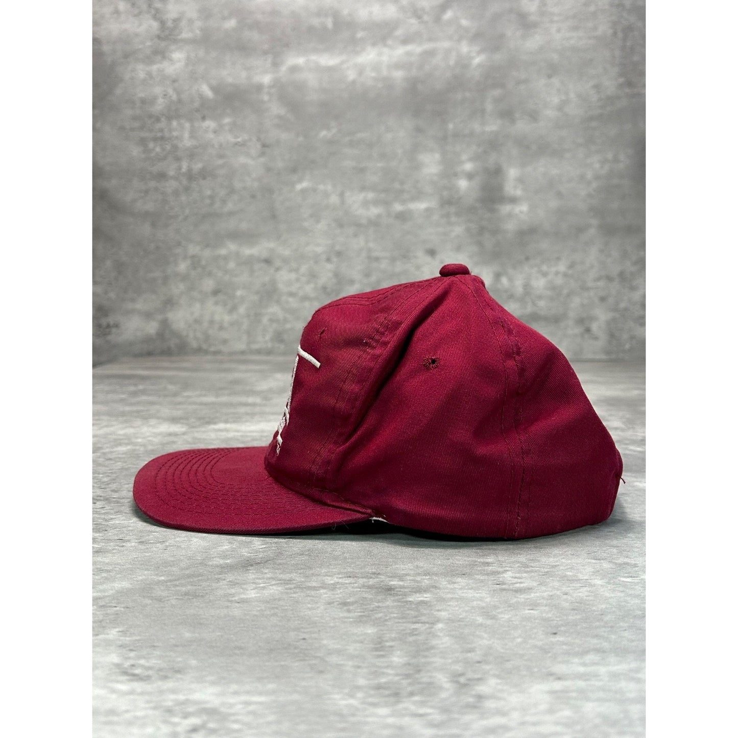 Vintage 90s University Of Alabama NCAA Embroidered Snapback Hat OSFA