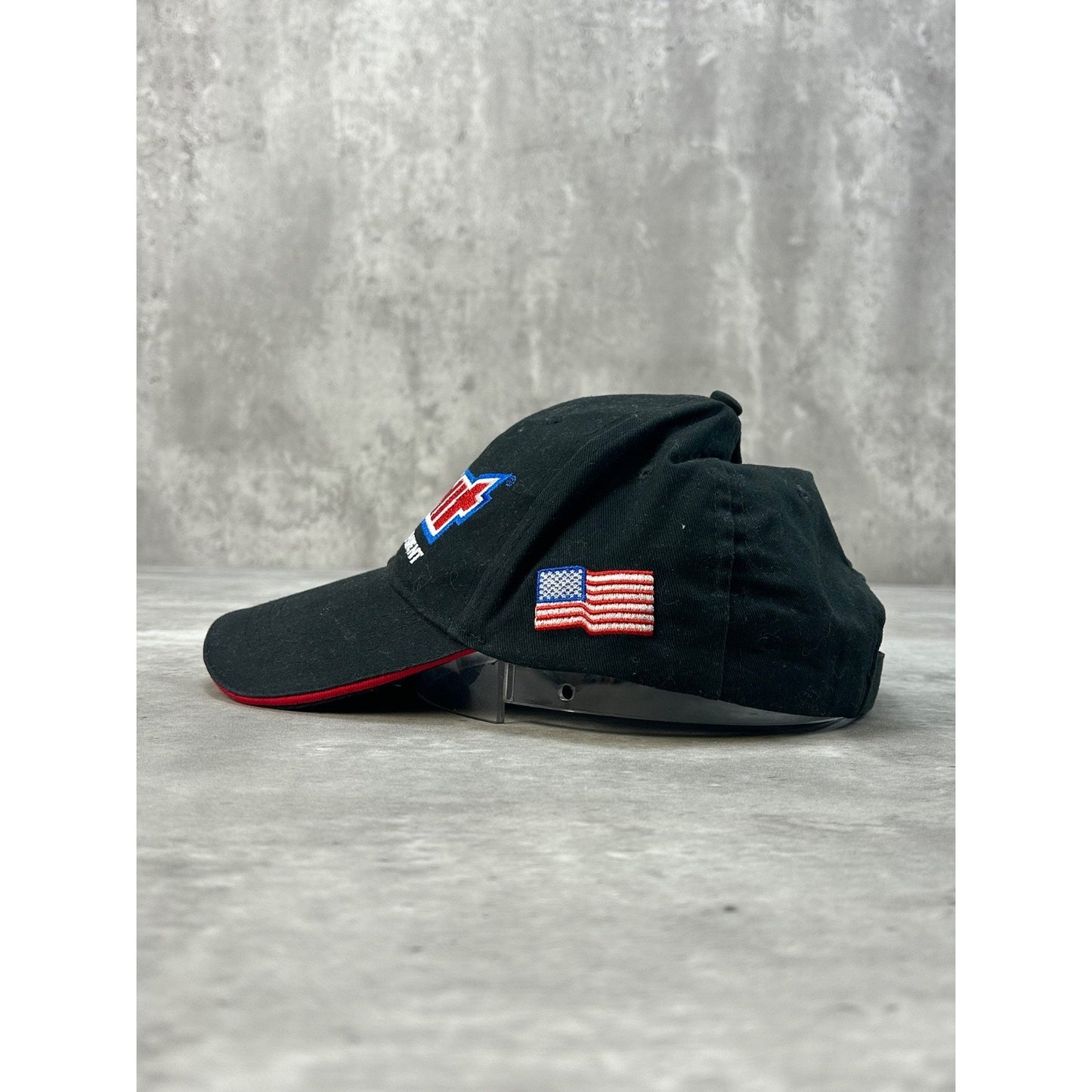 Vintage Summit Racing Equipment Embroidered Spellout Strapback Hat OSFA