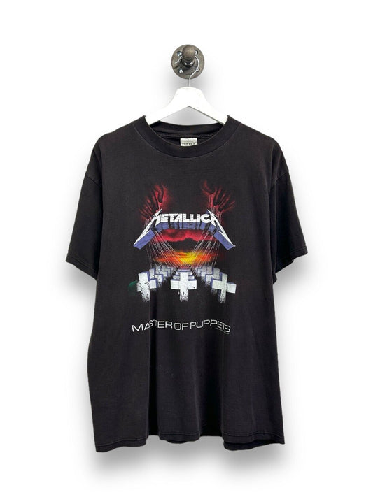 Vintage 1994 Metallica Master Of Puppets Album Rock Music Promo T-Shirt Sz Large