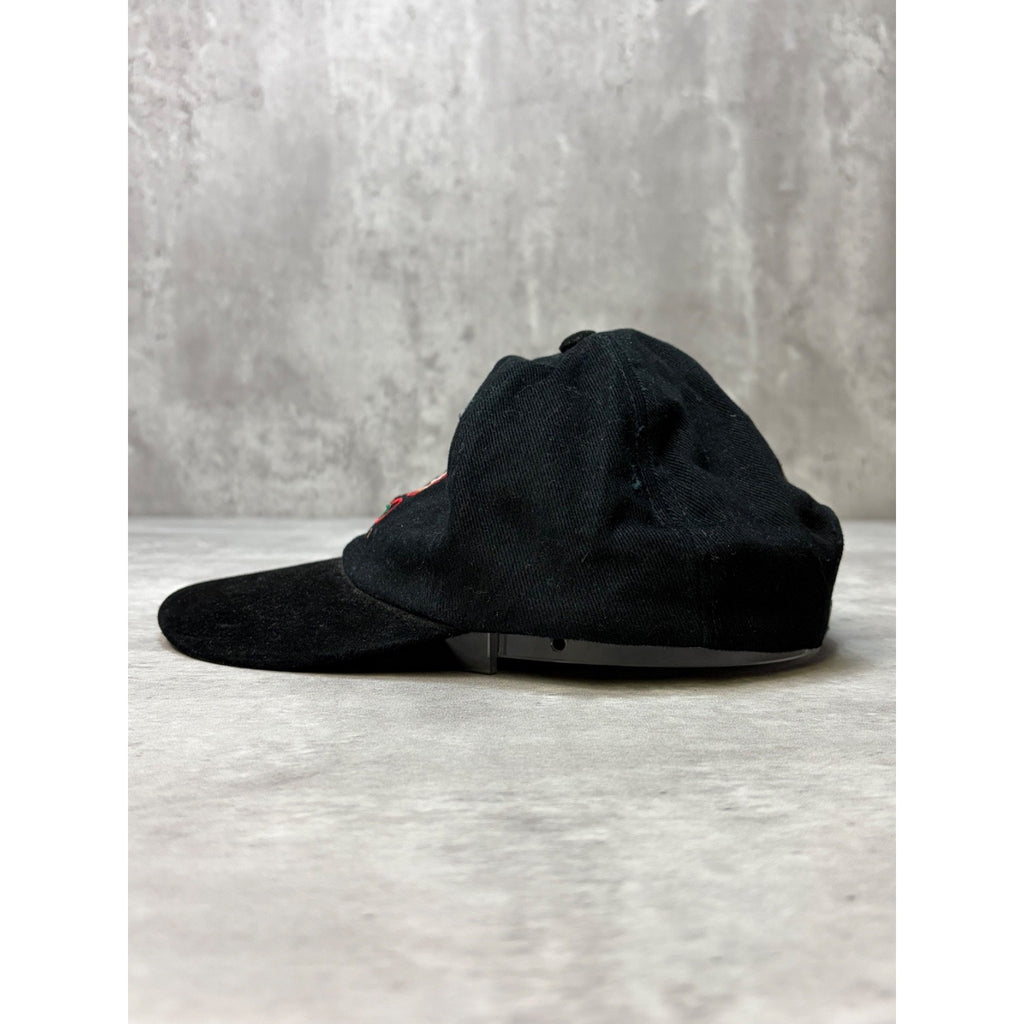 Vintage 90s Team Canada Olympics Embroidered Logo Strapback Hat OSFA