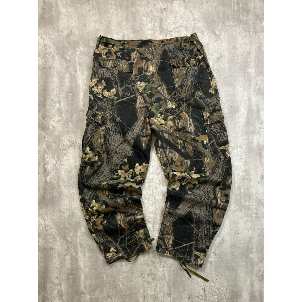 Vintage NWTF Tree Camo Hunting Cargo Pants Size XL