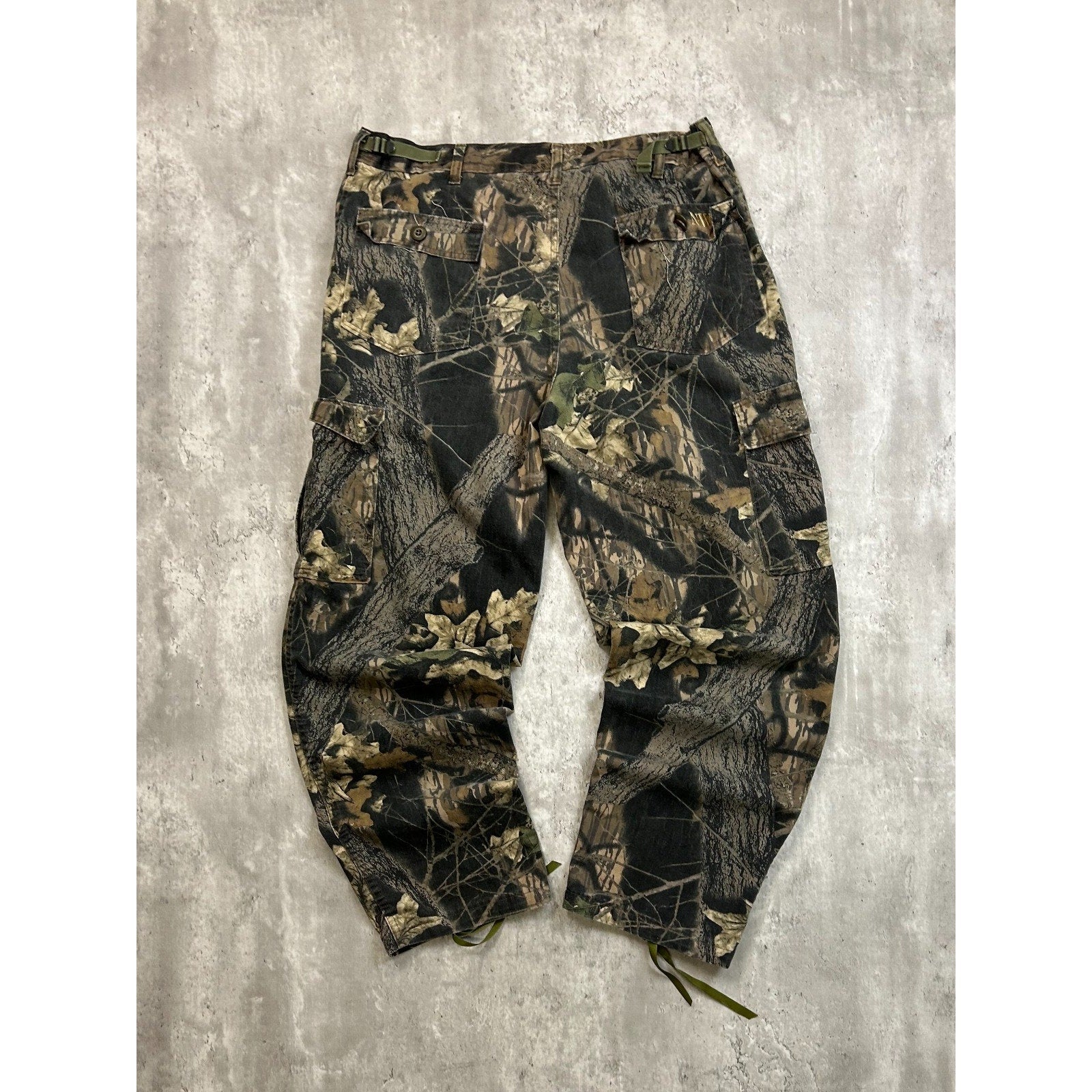 Vintage NWTF Tree Camo Hunting Cargo Pants Size XL