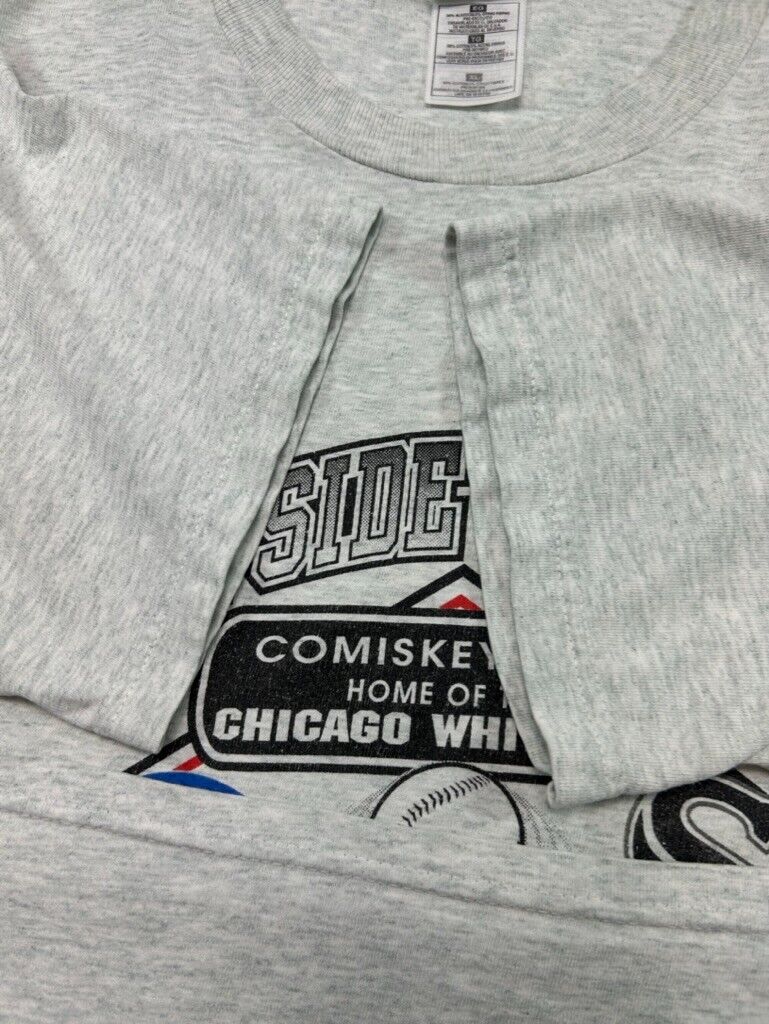 Vintage 2000 Cubs Vs White Sox South Side Showdown Graphic T-Shirt Size XL