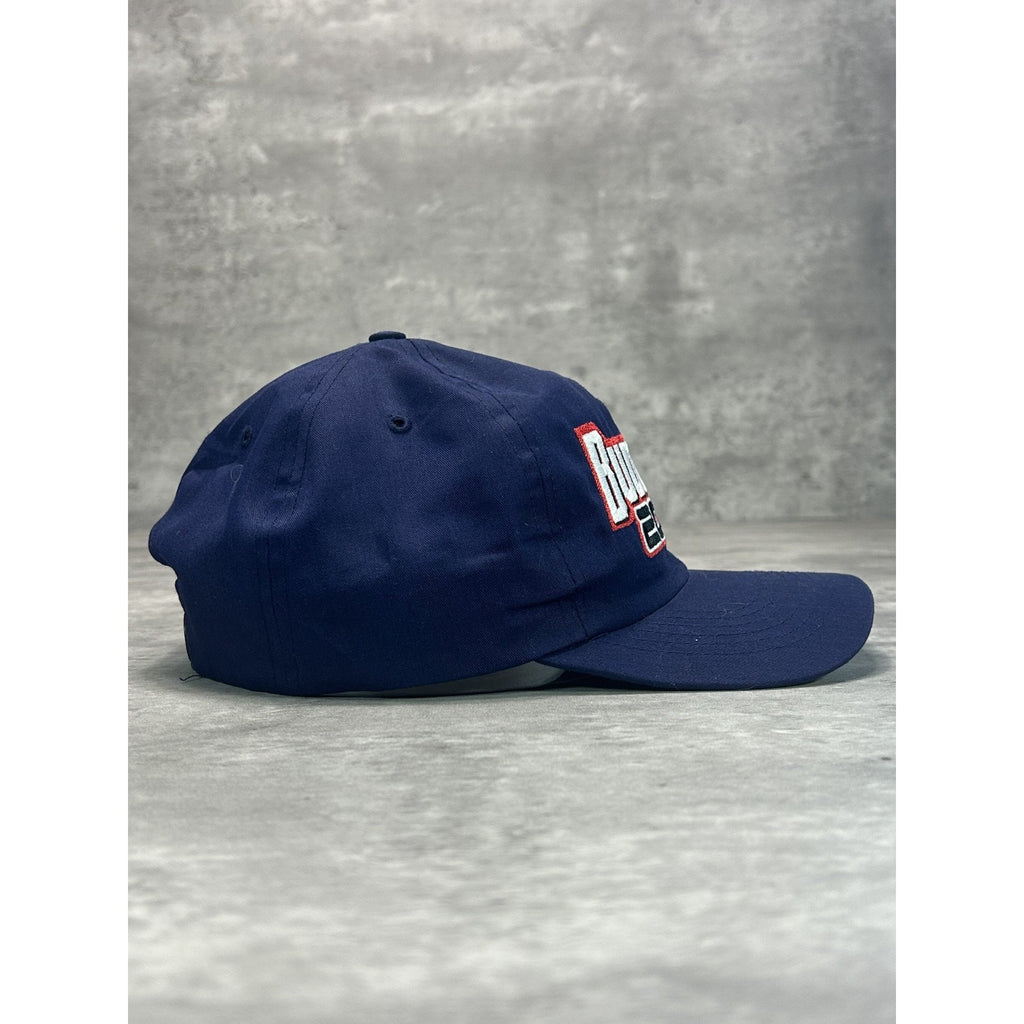 Vintage Bud Bowl 2000 Embroidered Spellout Football Snapback Hat OSFA