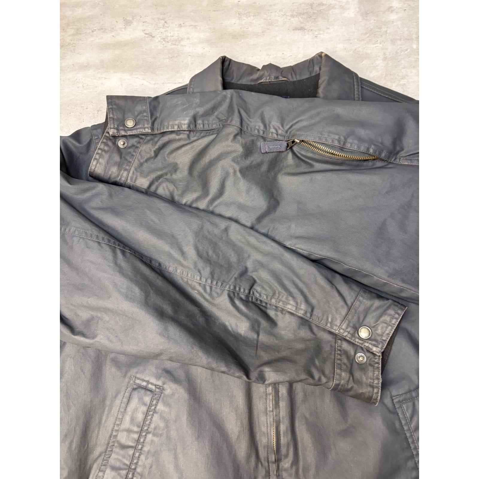 Vintage Gap Full Zip Fleece Lined Collared Bomber Style Jacket Size Large