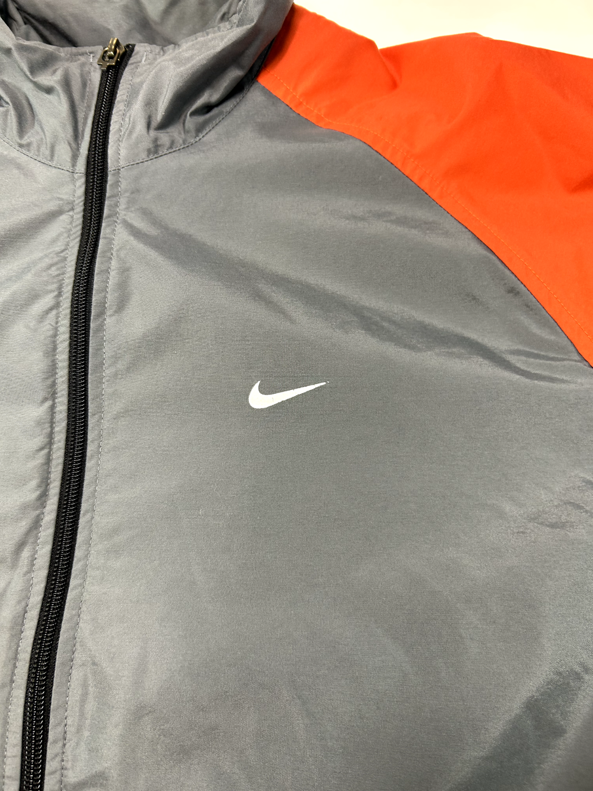 Vintage Y2K Nike Two Tone Full Zip Jacket Size Medium