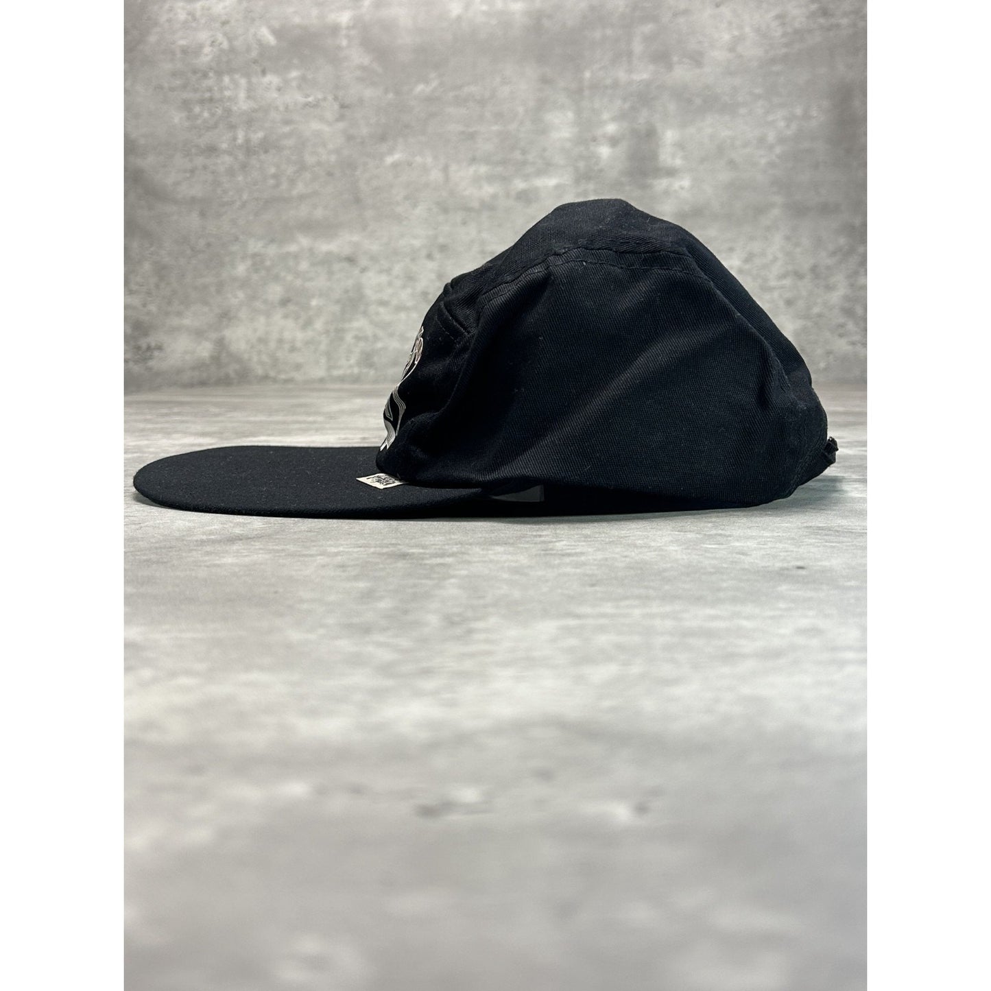 Vintage 90s Africa Crocodile Graphic Destination Long Brim Strapback Hat OSFA