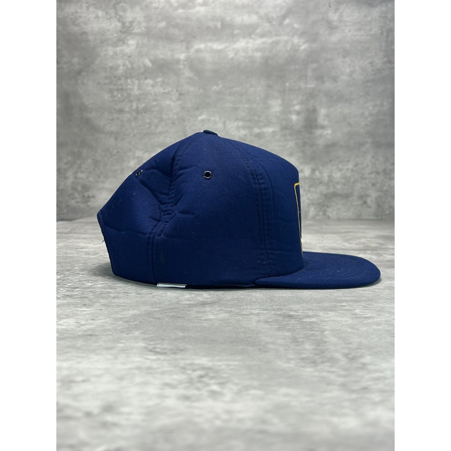 Vintage 80s/90s Ultramar Graphic Spellout Logo Foam Snapback Hat OSFA
