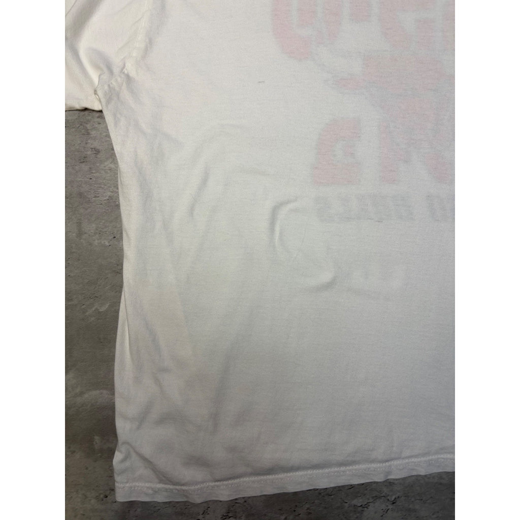 Vintage Chicago Bulls NBA Hebrew Spellout Graphic T-Shirt Size XL