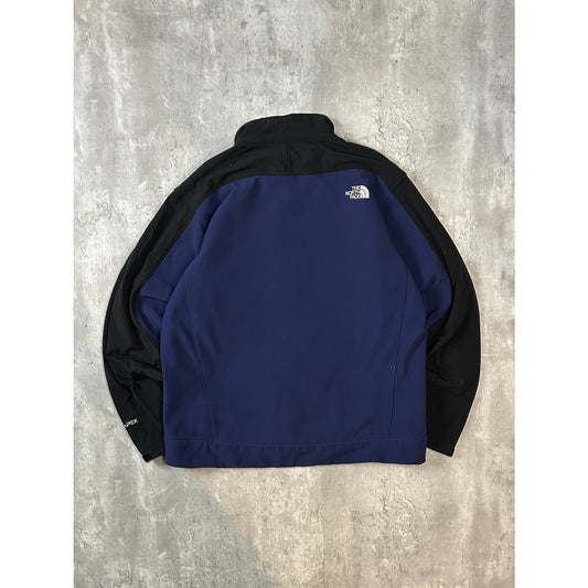 Vintage The North Face TNF Embroidered Logo Full Zip Shell Jacket Size Large