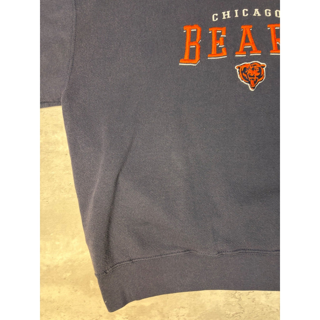 Vintage 90s Chicago Bears NFL Embroidered Logo Spellout Sweatshirt Size XL