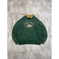 Vintage 90s Pikes Peak Embroidered Destination Collared Sweatshirt Size Large