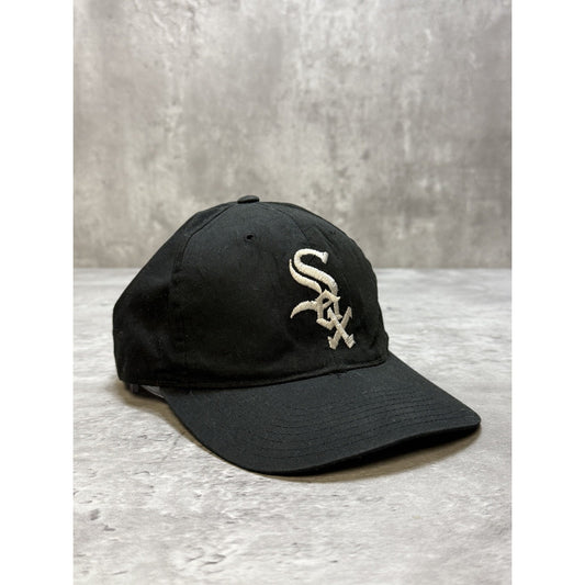 Vintage 90s Chicago White Sox MLB Embroidered Logo Baseball Snapback Hat OSFA