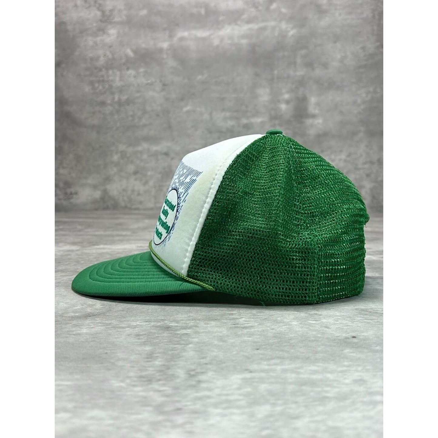 Vintage 1980s Watershed Toadstool Graphic Trucker Snapback Hat OSFA