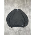 Vintage 90s Russell Athletics Black Pullover Crewneck Sweatshirt Size Medium