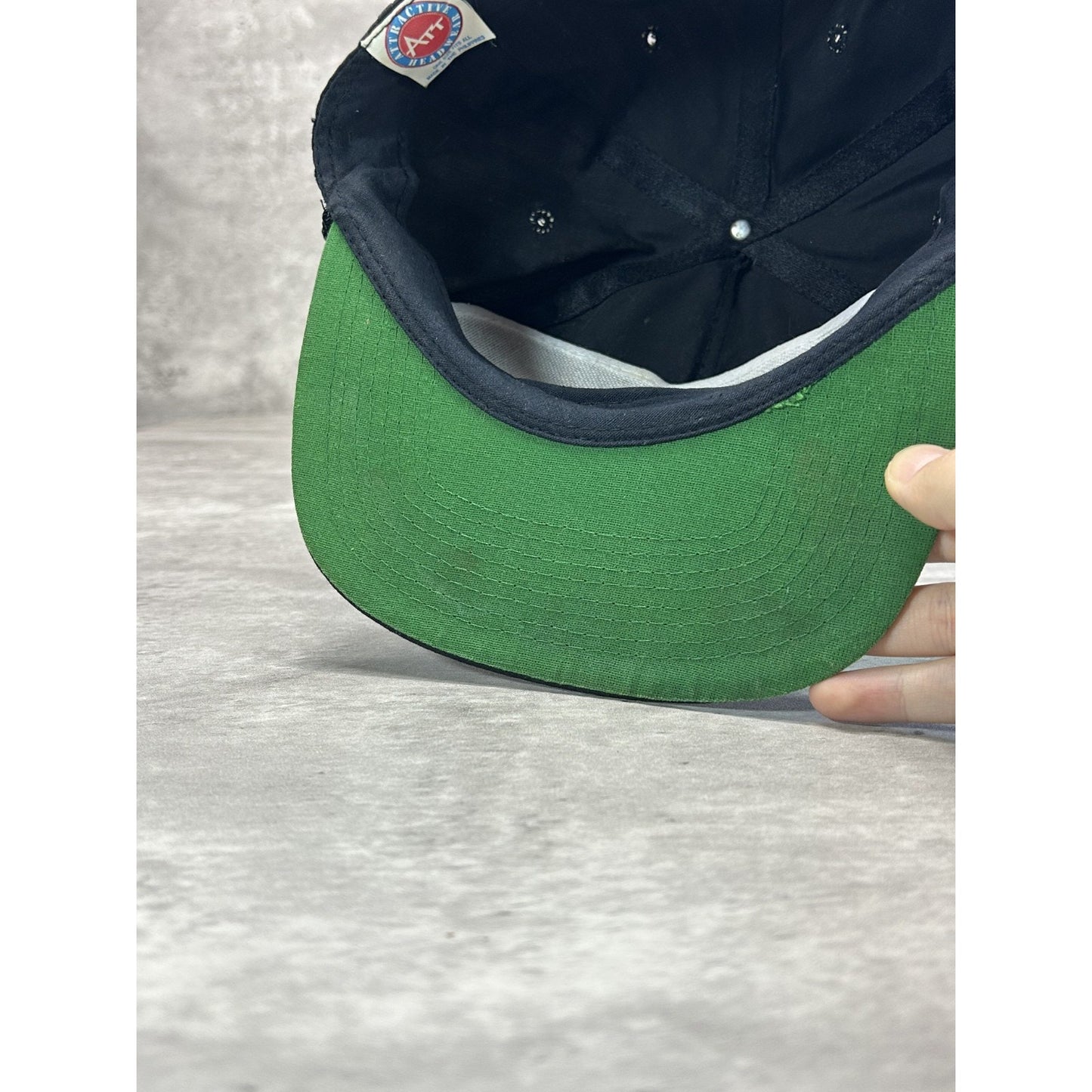 VTG 90s Excalibur Las Vegas Embroidered Spellout Destination Snapback Hat OSFA