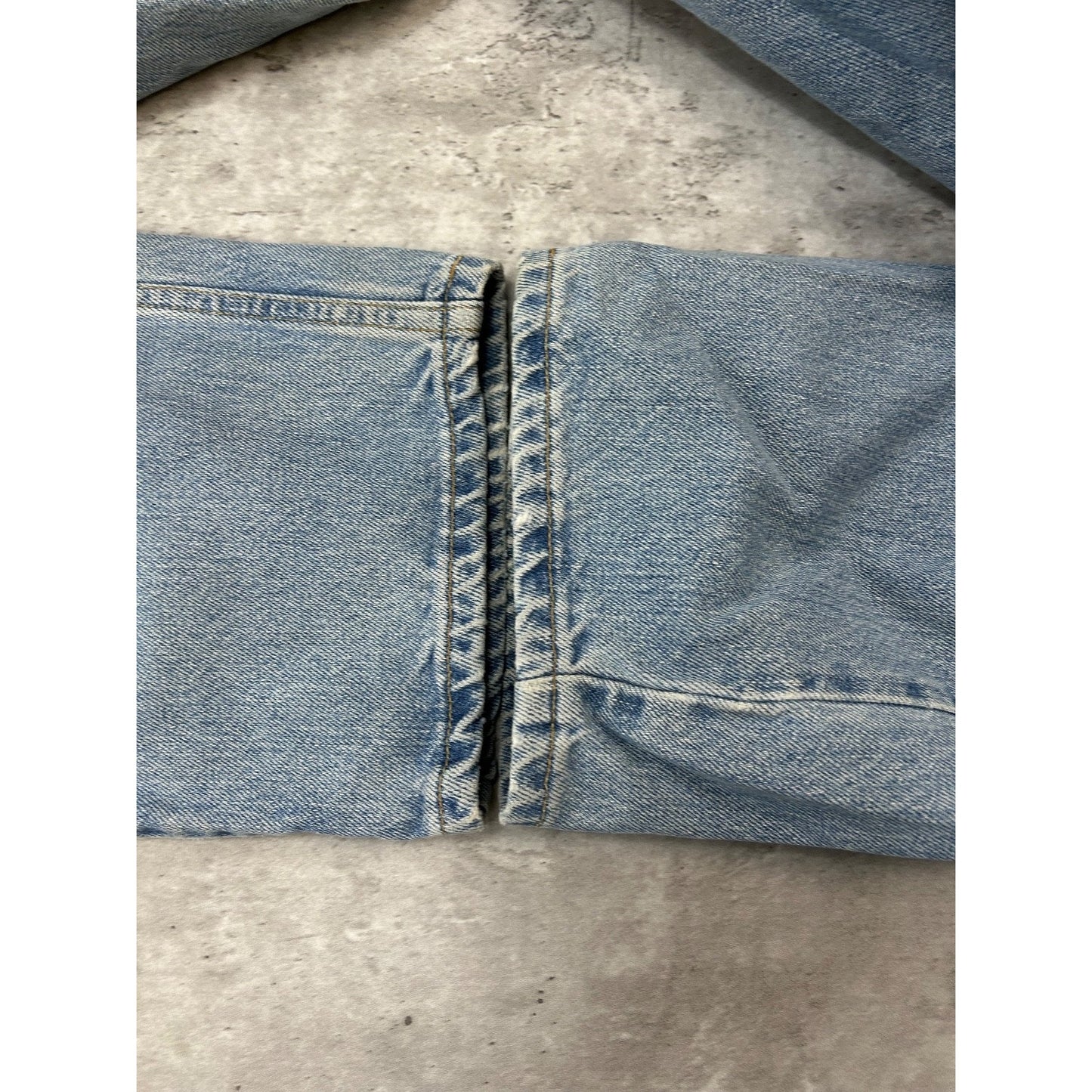 Vintage 90s Levis 505 Red Tab Light Wash Denim Pants Size 36 Blue