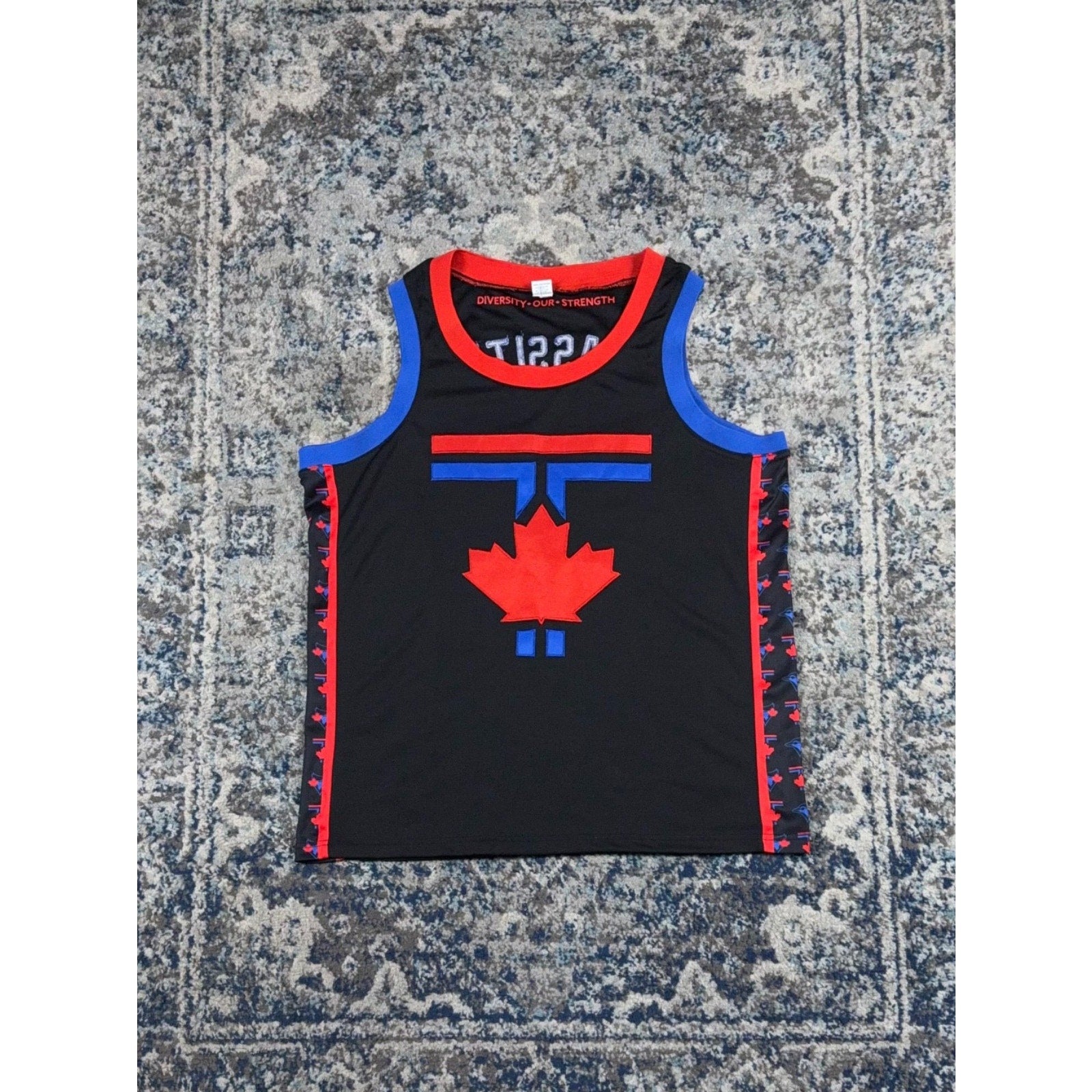 Chris Bassit #40 Toronto Blue Jays MLB City Connect Basketball Jersey Size XL