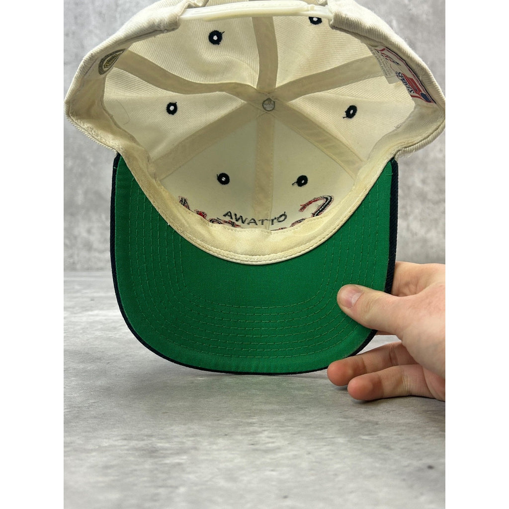 Vintage 90s Ottawa Senators NHL Sports Specialties Script Snapback Hat OSFA