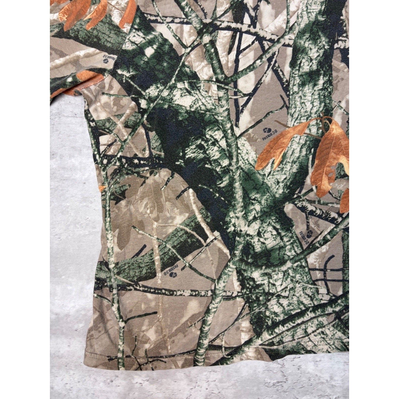 Vintage Outfiters Ridge Fusion 3D Hunting Camo Longsleeve T-Shirt Size 2XL
