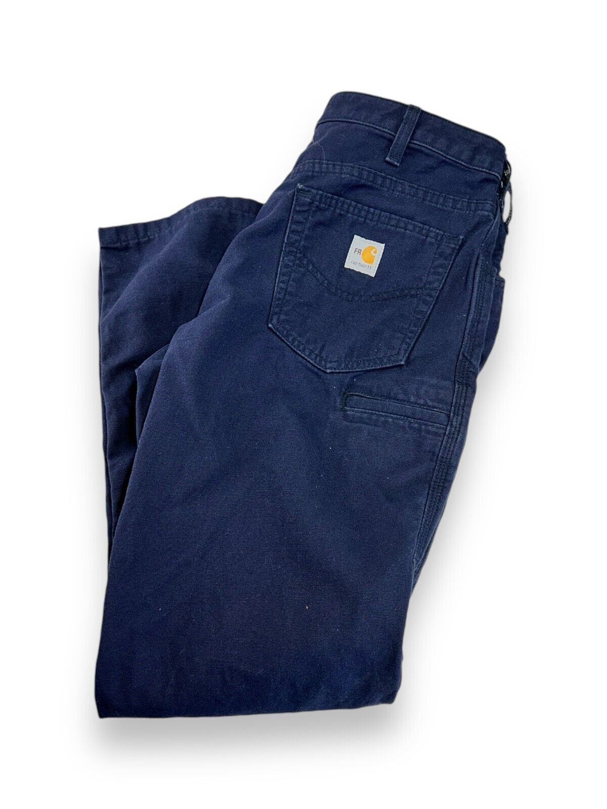 Carhartt FR NFPA2 Canvas Workwear Six Pocket Pants Size 33 Blue