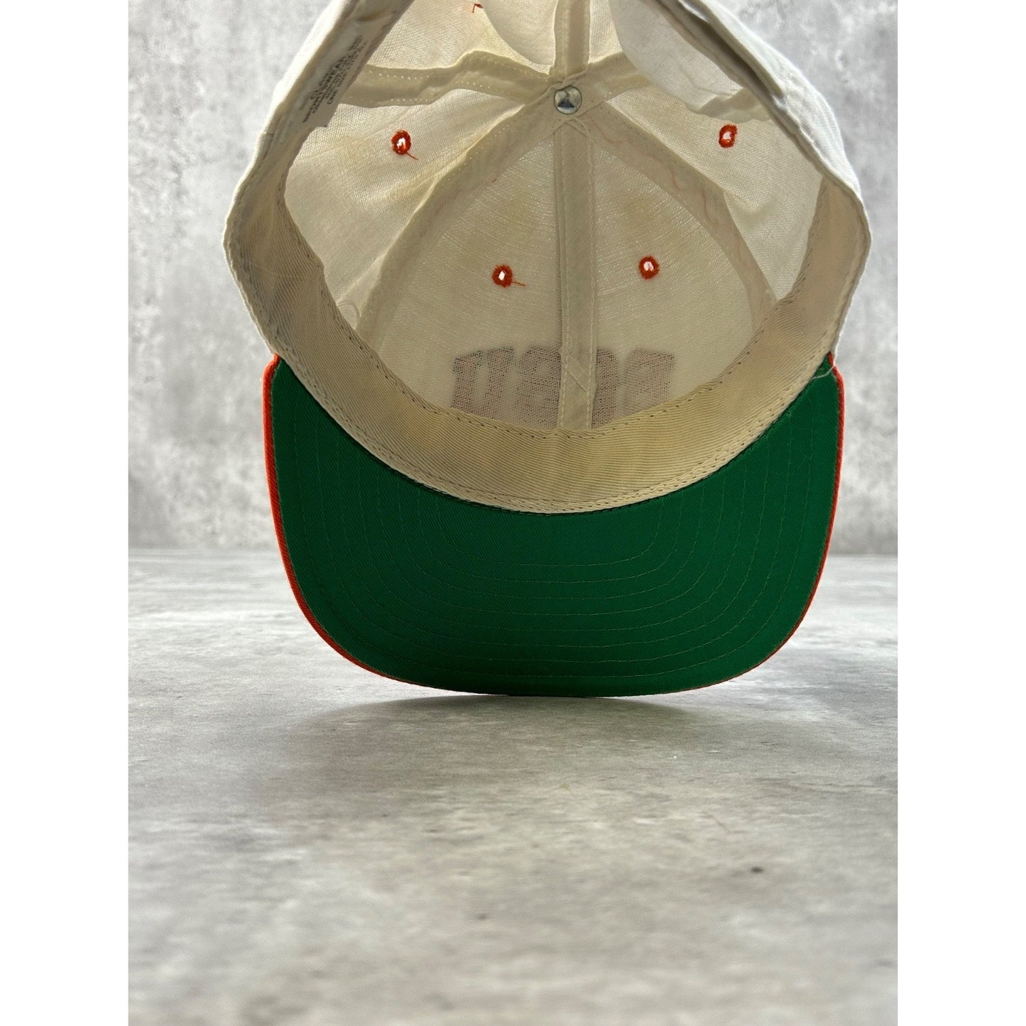 Vintage 90s Bowling Green State Alumni NCAA Embroidered Strapback Hat OSFA