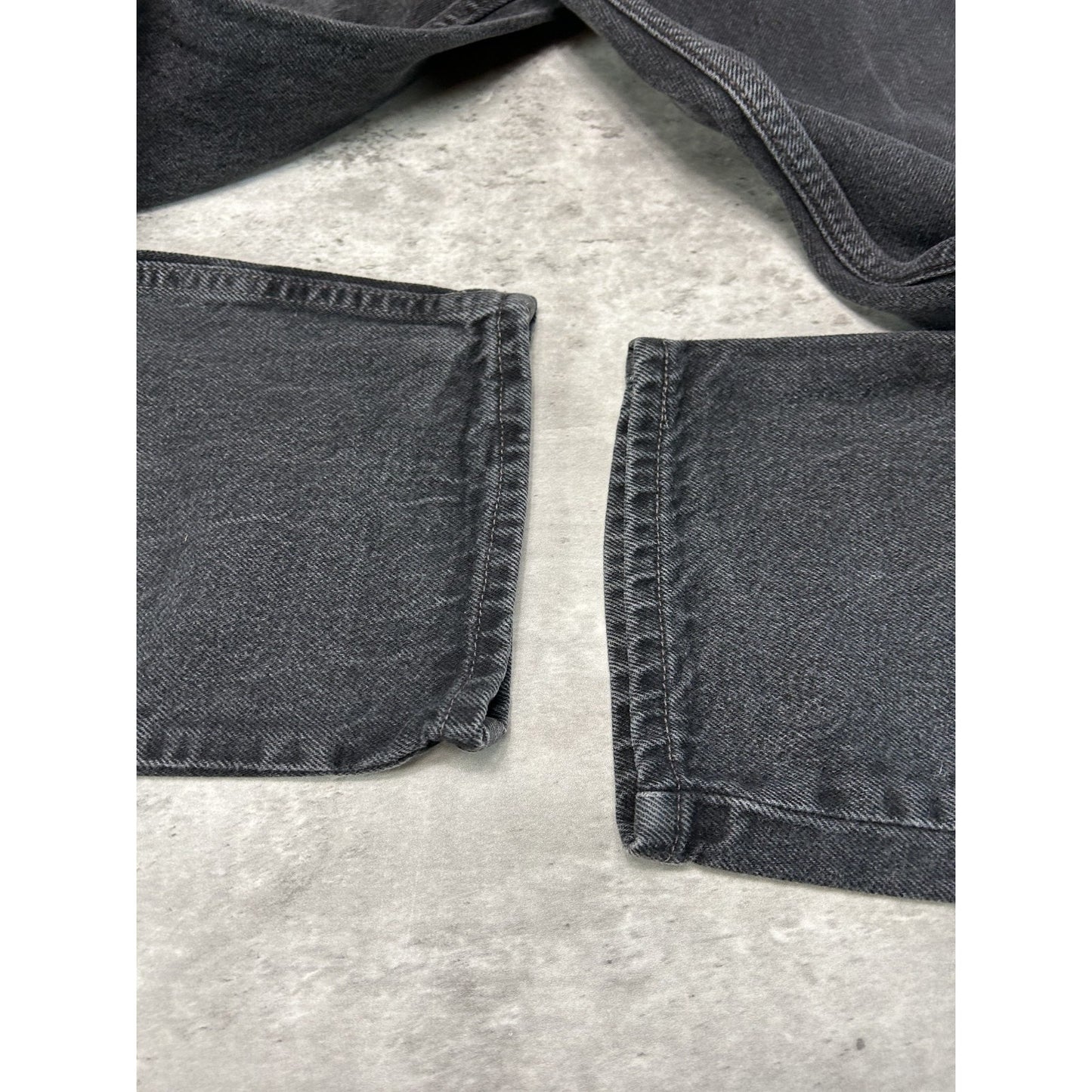 Vintage 90s Levis 550 Red Tab Black Denim Pants Size 31 Black