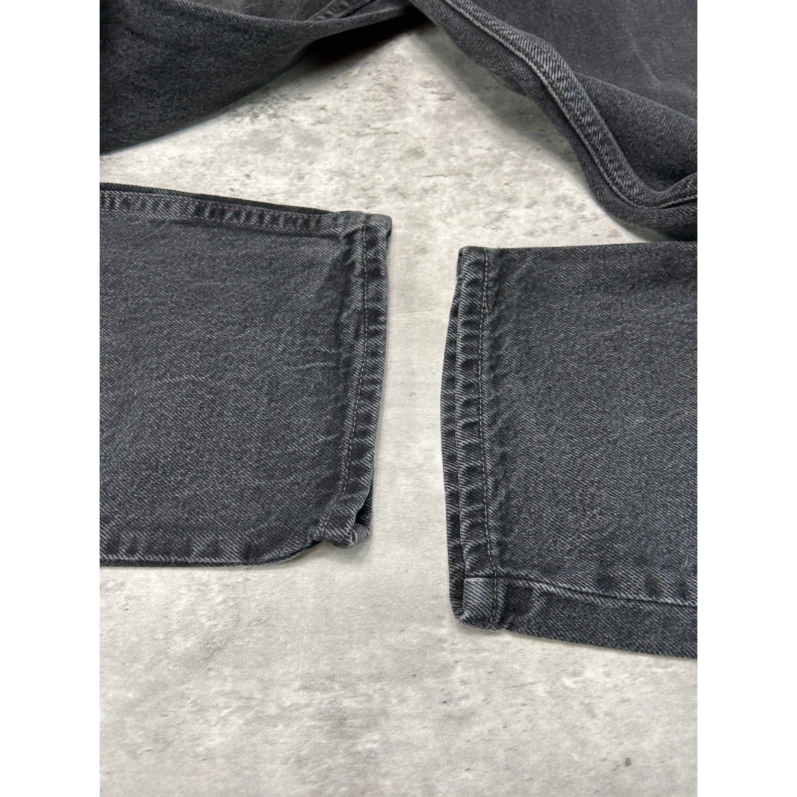 Vintage 90s Levis 550 Red Tab Black Denim Pants Size 31 Black