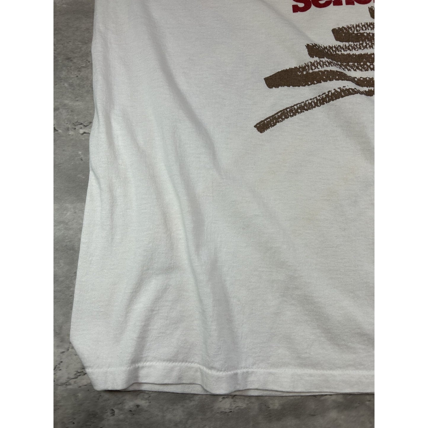 Vintage 1992 Nascar Winston Cup Series Racing Long Sleeve T-Shirt Size XL White