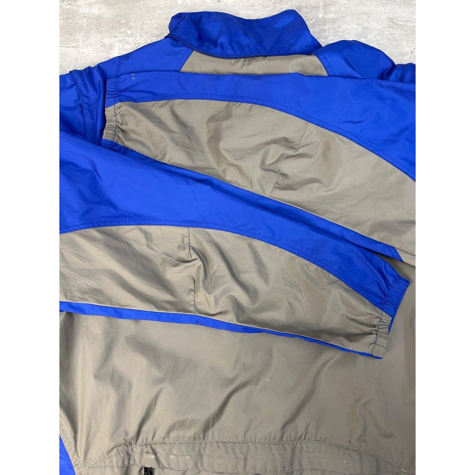 Vintage 2000s Nike ACG Graphic Logo Full Zip Windbreaker Jacket Size Large