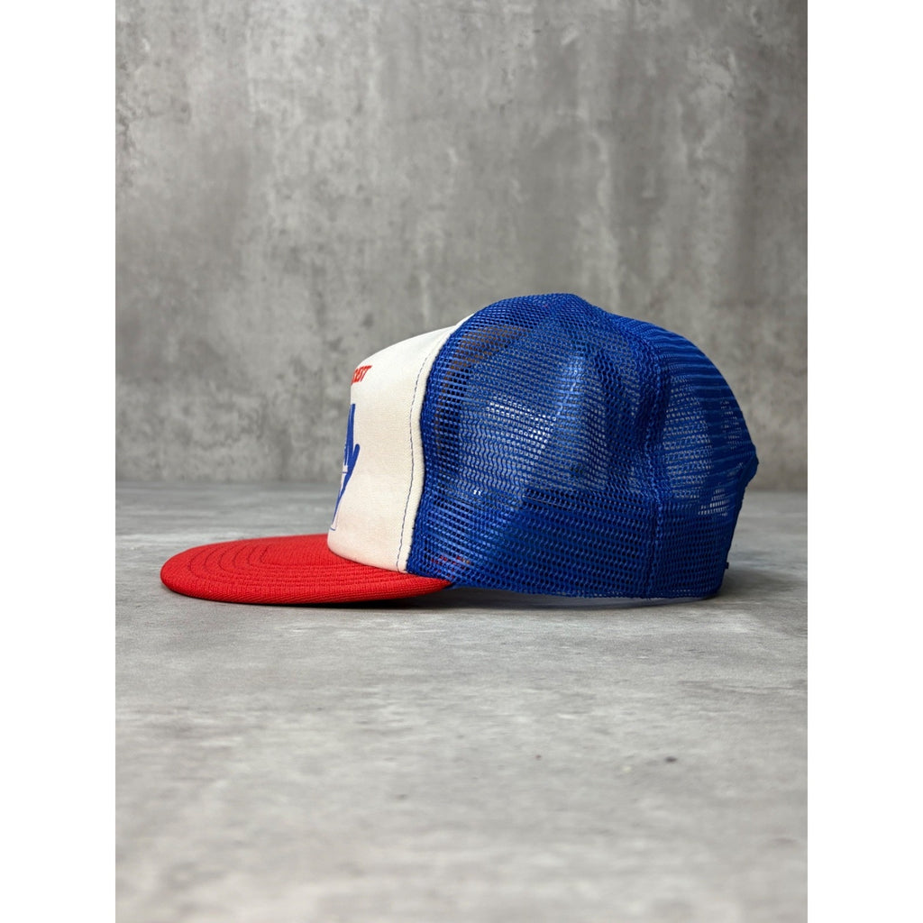 Vintage Nevada Works Best When We Say Union Yes Trucker Snapback Hat OSFA
