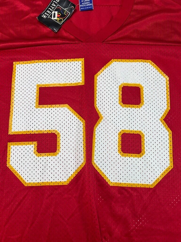 Vintage 90s Derrick Thomas #58 Kansas City Chiefs NFL Champion Jersey Size XL