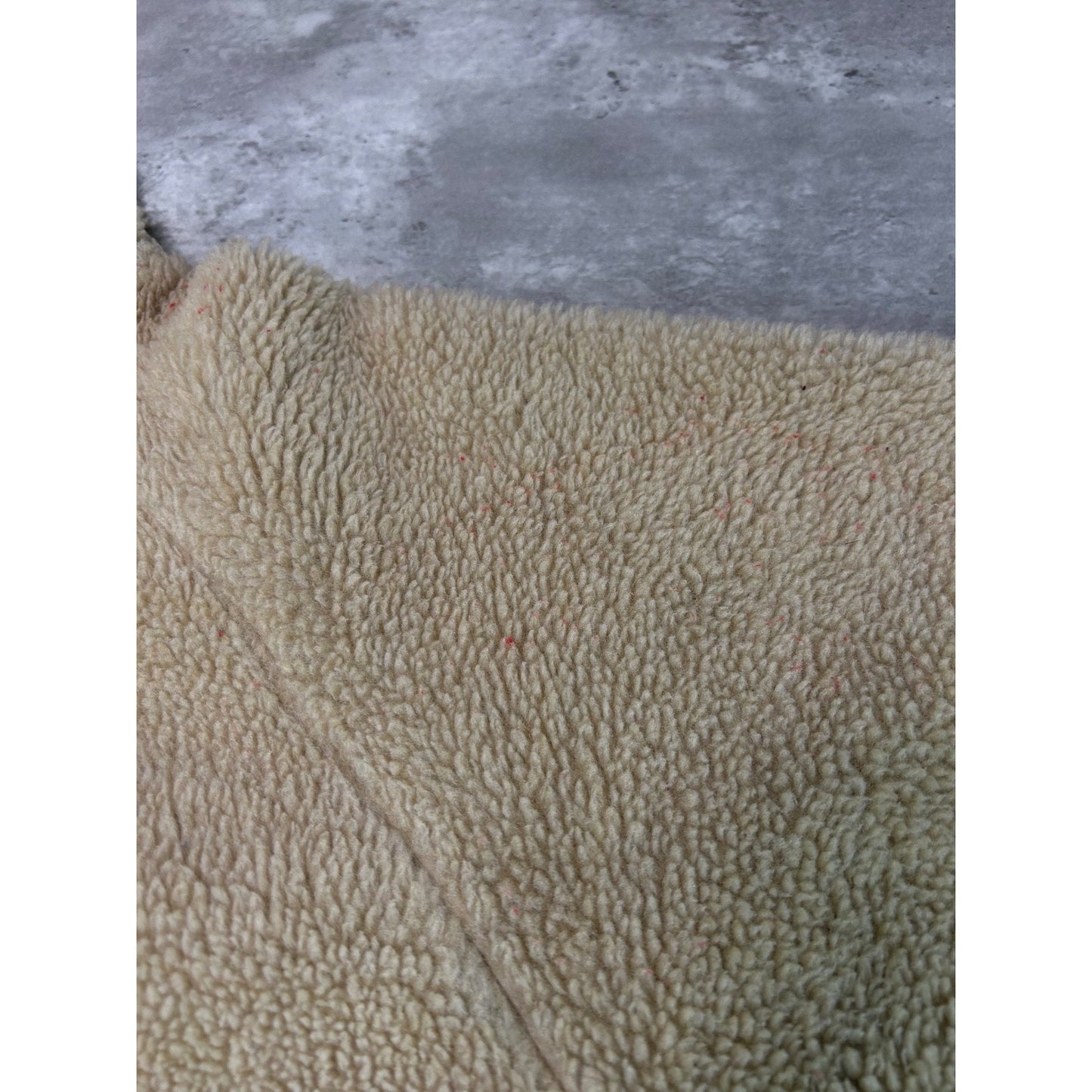 Vintage 90s Patagonia Oatmeal Deepile Full Zip Fleece Sweatshirt Size 2XL