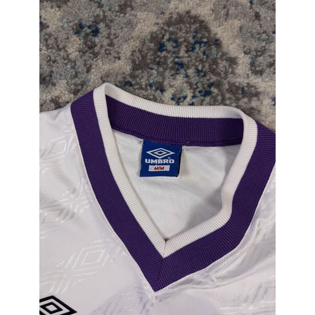 Vintage Wilfred Laurier University NCAA Collegiate Umbro Soccer Jersey Sz Medium