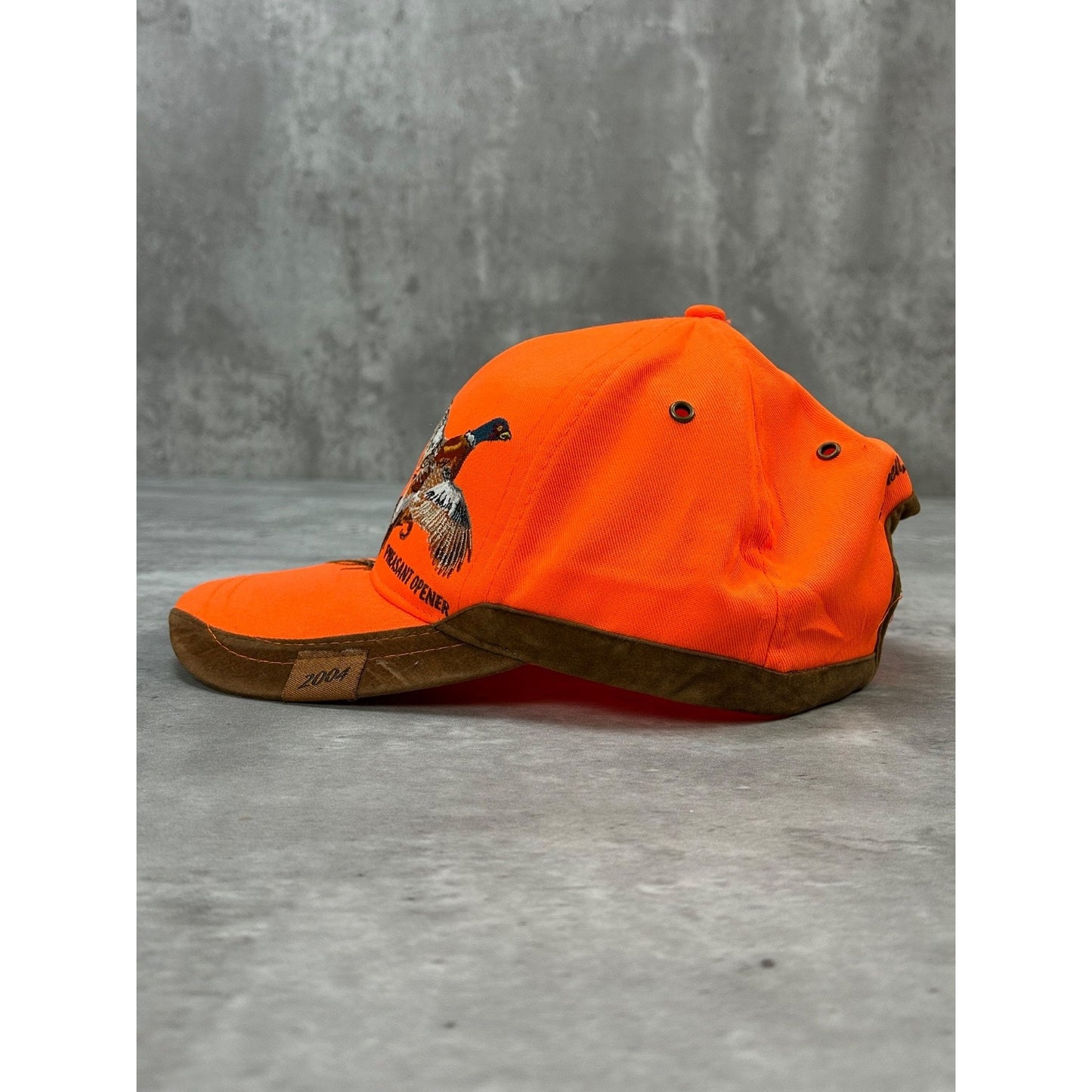 Vintage 2004 Cabelas Pheasant Opener Embroidered Hunting Strapback Hat OSFA