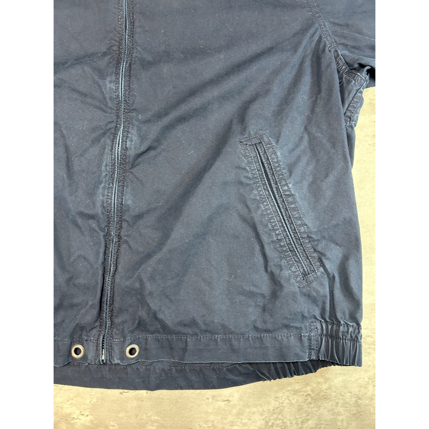 Vintage 90s Polo Ralph Lauren Embroidered Pony Full Zip Hooded Jacket Size XL