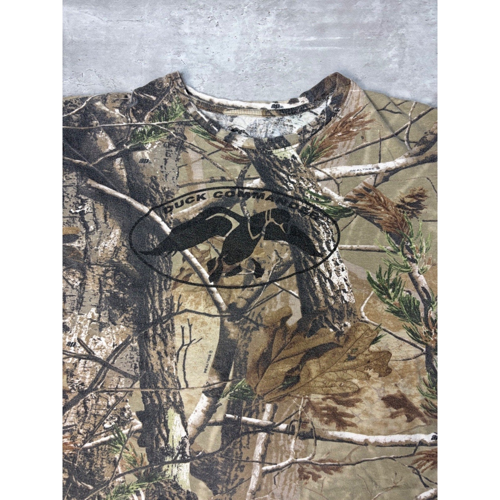 Duck Commander Realtree AP Tree Camo Hunting T-Shirt Size XL